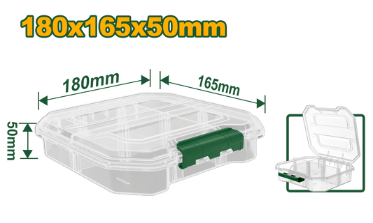 علب براغي شفاف 5*16*18 من جادايفر- Jadever