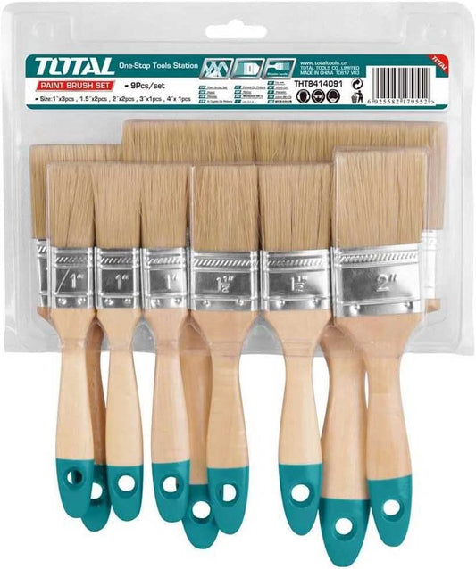 طقم فراشي دهان 9 قطع من Total