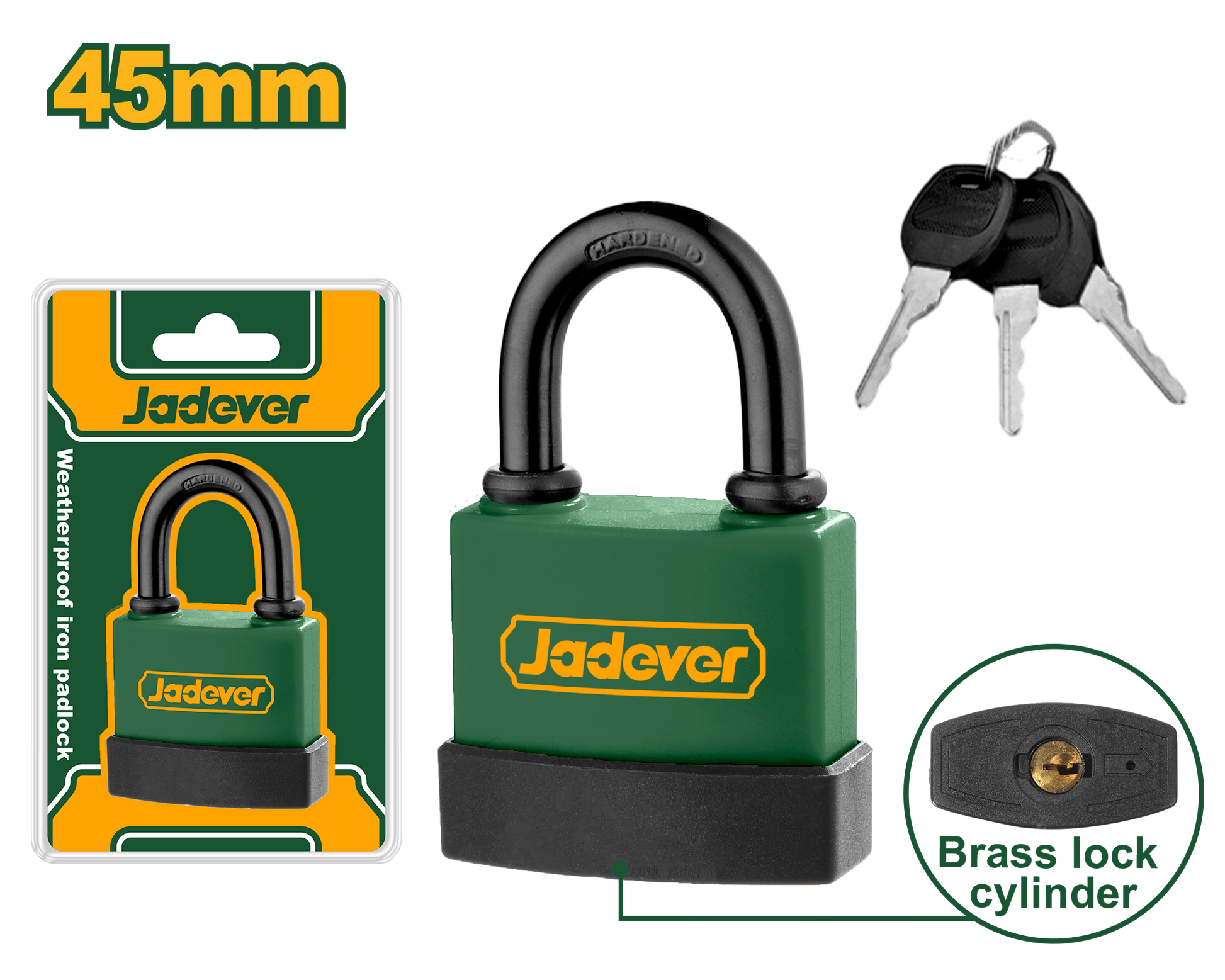 قفل مطري 45 ملم من جادايفر- Jadever