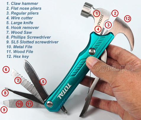 مطرقة متعددة الوظائف  من توتال