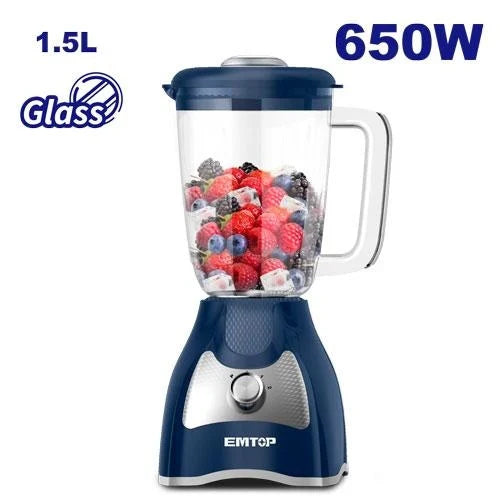 خلاط طعام كهربائي 500 واط 1.5 لتر 2 سرعة