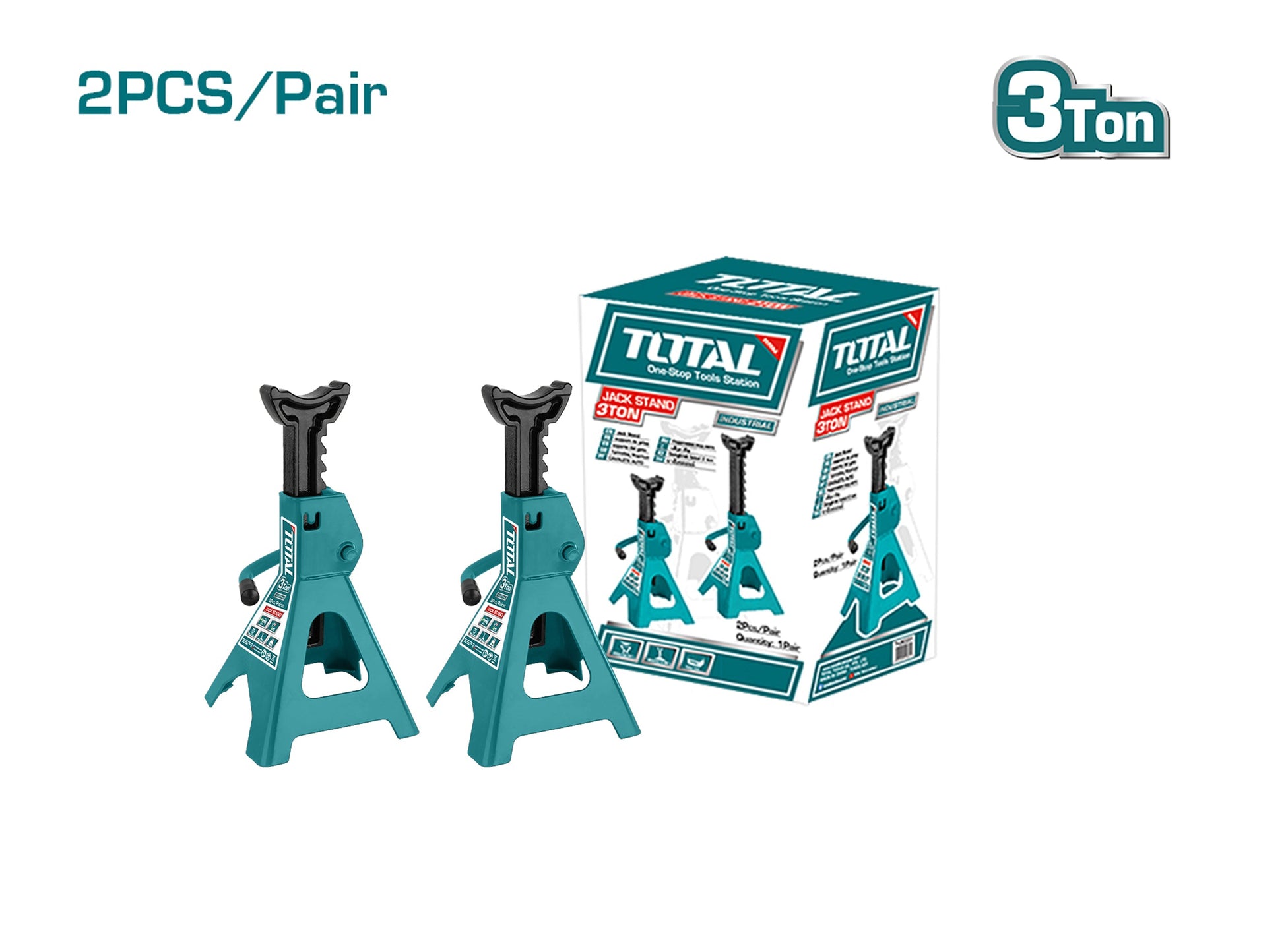 طقم ستاند كراج 3 طن من توتال
