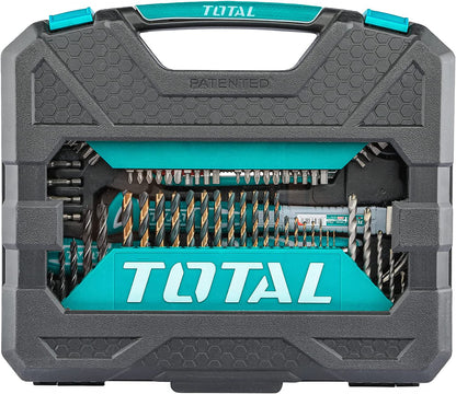 طقم عدة + رشاش دريل 120 قطعة TOTAL