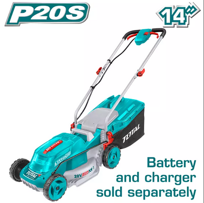 جزازة عشب شحن 40 فولت بدون بطارية وشاحن من Total