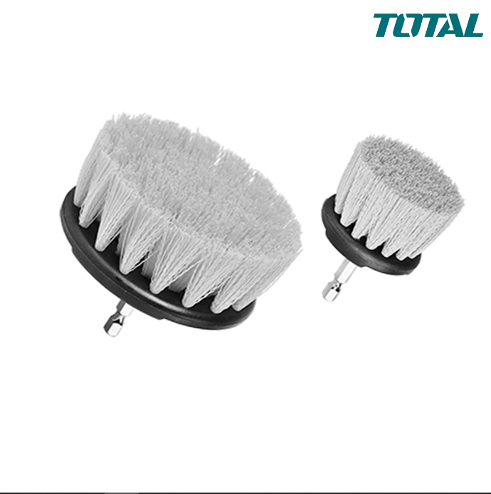 طقم فراشي دريل عدد 2 ناعم  من Total