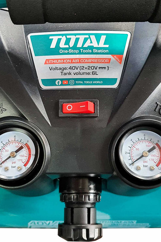 كمبريسر شحن 20 فولت 6 لتر من Total