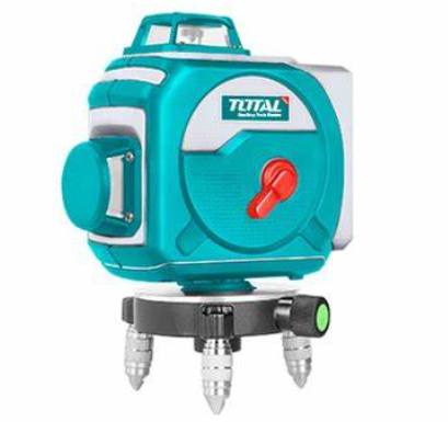 ليفل ليزر 3D خطوط خضراء من توتال