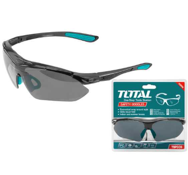 نظارة حماية سوداء من  TOTAL