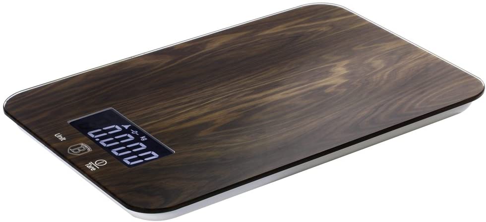 ميزان مطبخ إلكتروني سعة 5 كلغ من Berlinger Haus - أوريجينال-وود