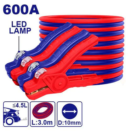 كابل اشتراك سيارة EMTOP 600A 3m