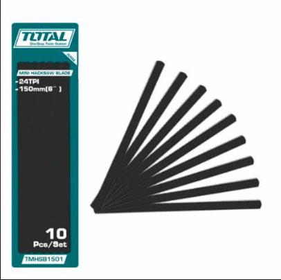 شفرة منشار صغيرة 6 "، 10 قطع  من TOTAL