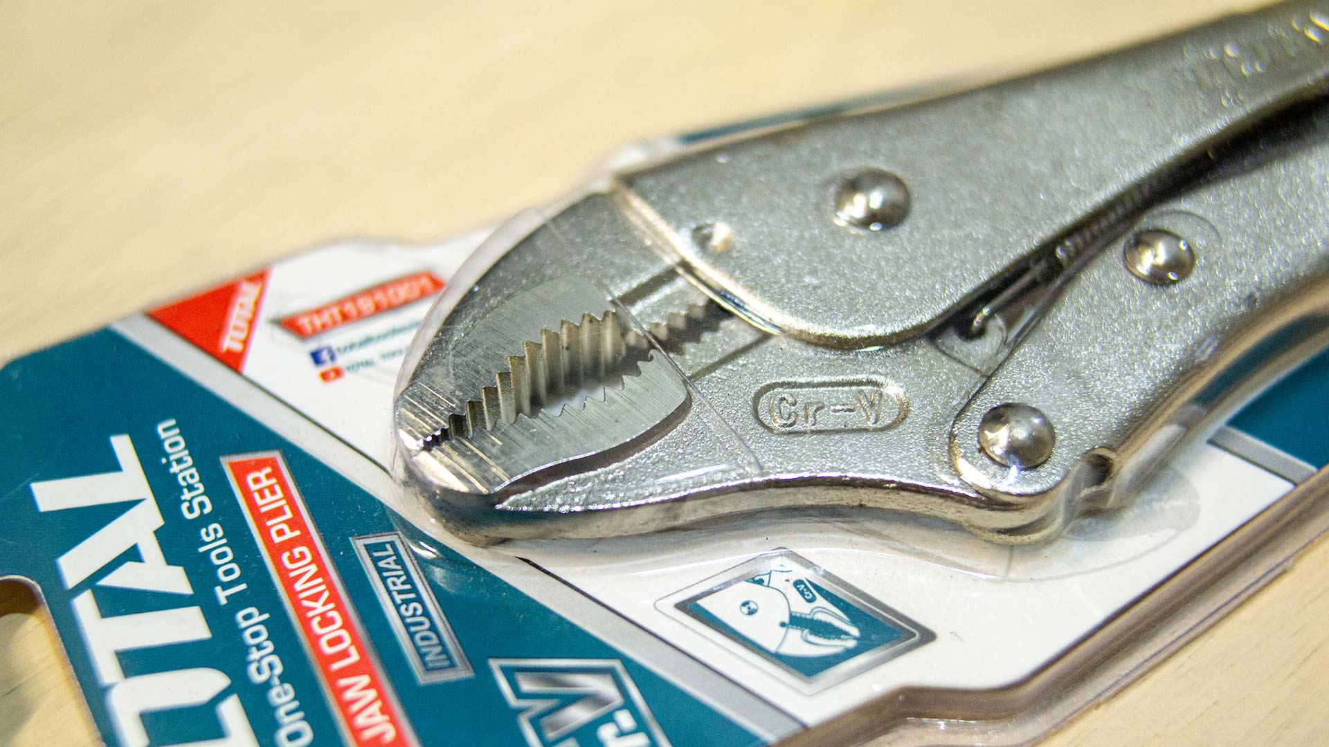 زرادية كبس ثقيل 10" من Total