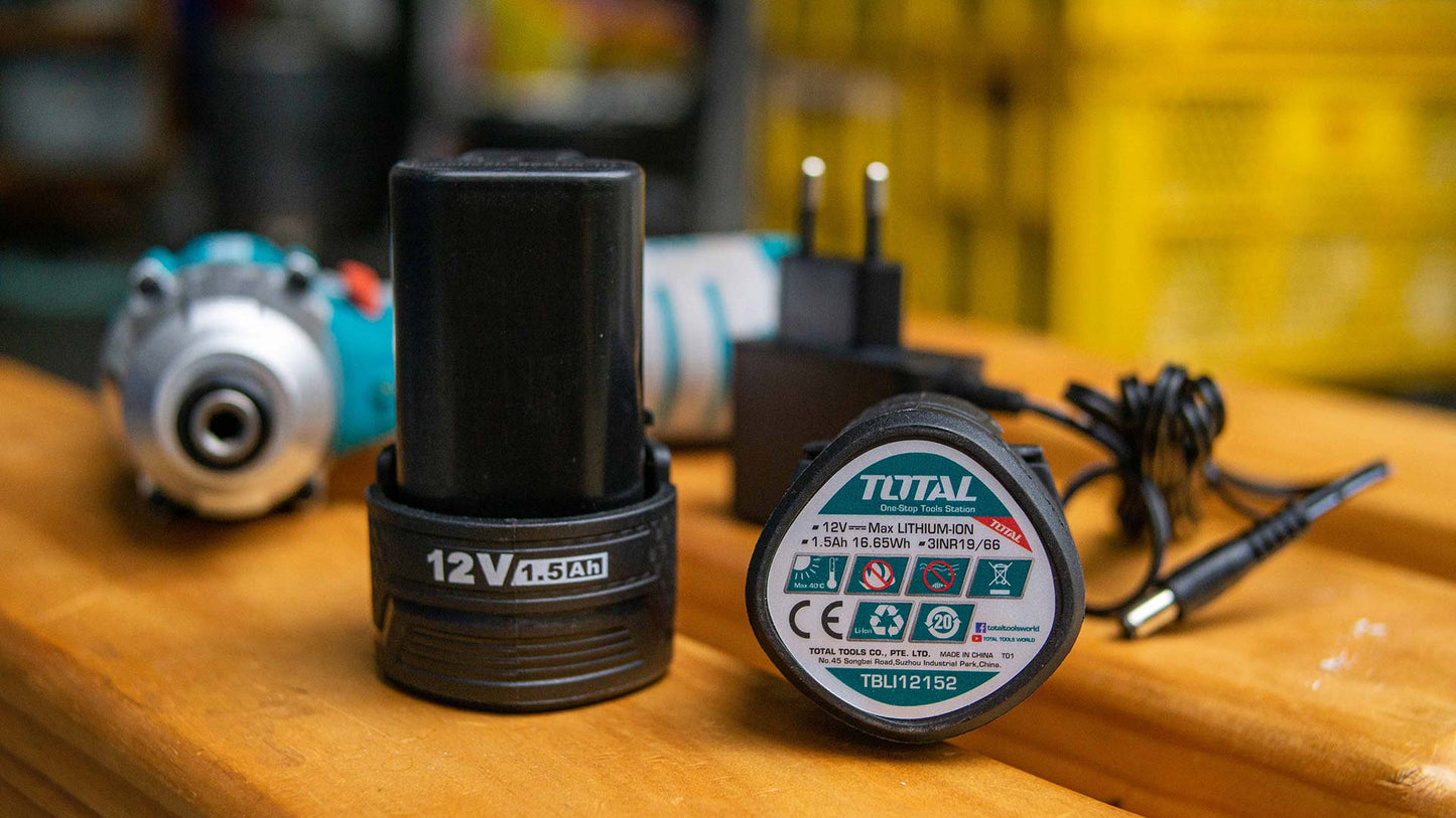 دريل براغي 12 فولت من Total