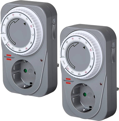 المقبس الكهربائي بالمؤقت الميكانيكي من Brennenstuhl