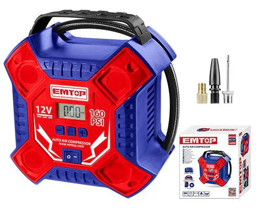 منفاخ هواء أوتوماتيكي EMTOP 160PSI 12V