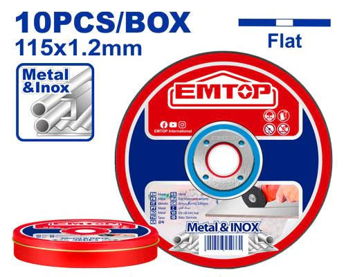 فيبر قص ستانلس EMTOP