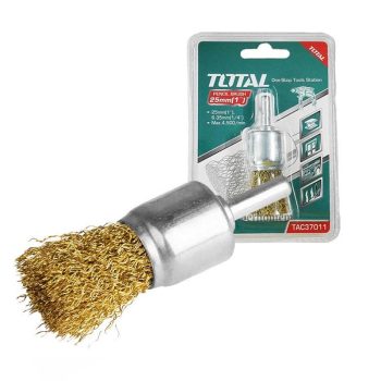فرشاة نهاية سلكية مع مقبض 24 ملم من Total