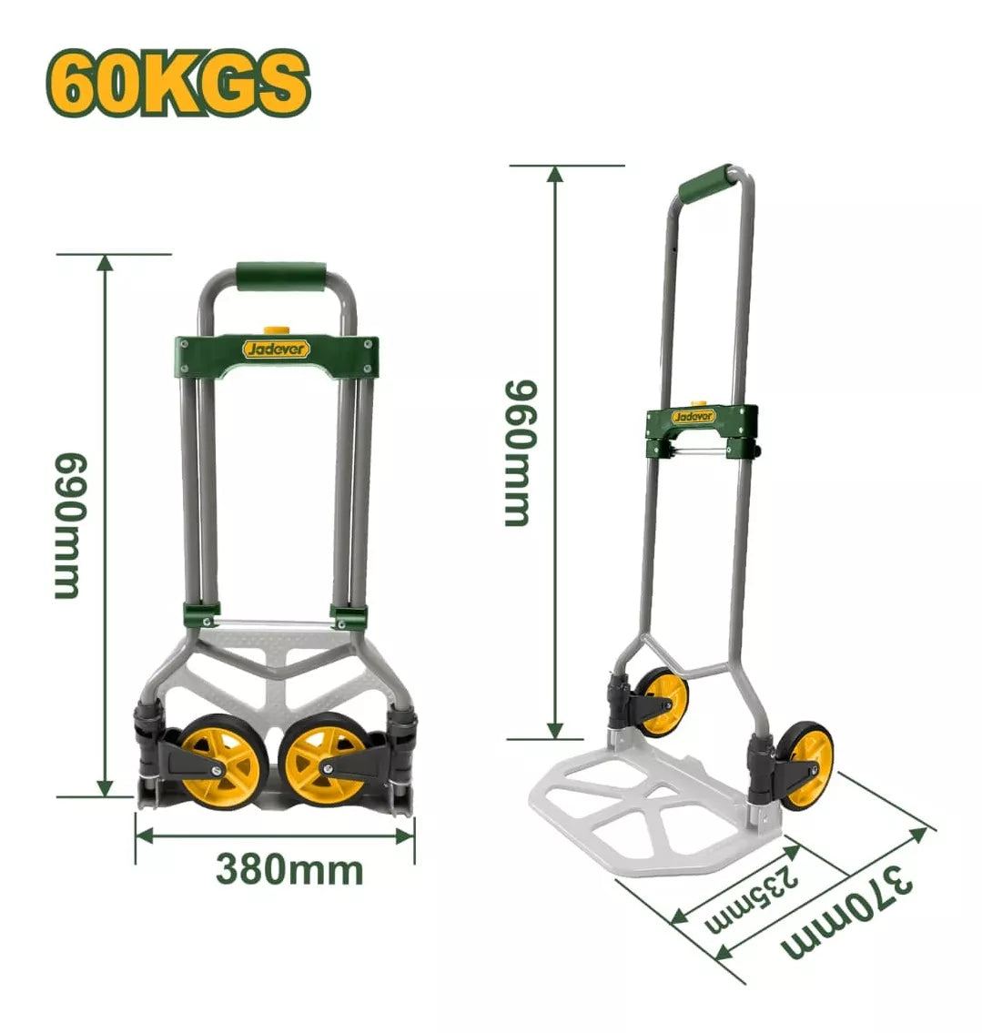 عرباية تحميل قابلة للطي 60 كيلو من  JADEVER