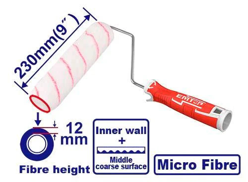 رول دهان مايكروفايبر 23 سم  EMTOP ECBH042301