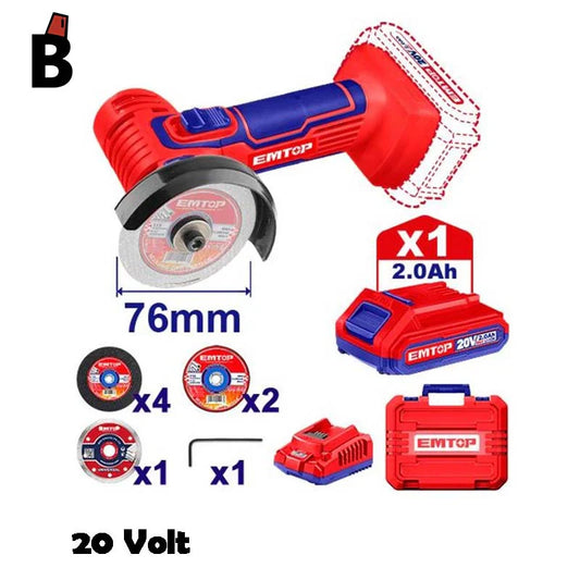 أداة قطع صغيرة لاسلكية EMTOP ELAG76017