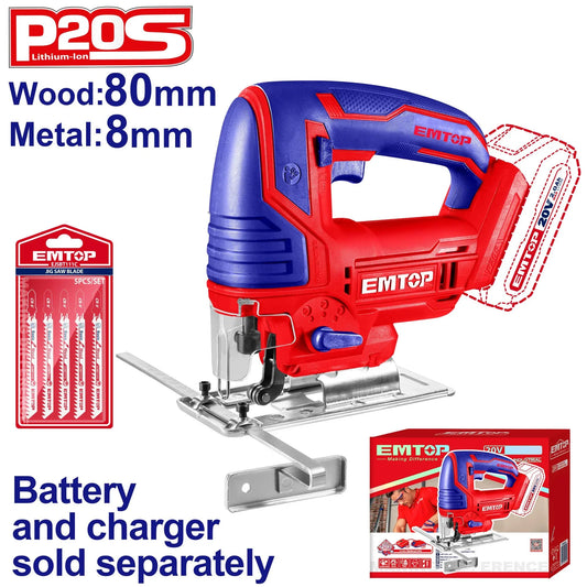 منشار كهربائي دقيق  لاسلكي من EMTOP ELGS208501