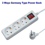 وصله كهرباء 3 مخارج بطول سلك 1.4 متر  EMTOP EMEJ7303