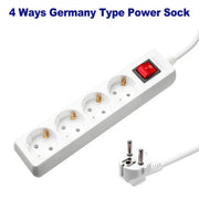 وصلة كهرباء 4 منافذ بطول 1.4 متر EMTOP EMEJ7304