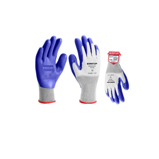 كفوف عمال مغطس سوبر (مقاس XL)  EMTOP EXGV0201XL