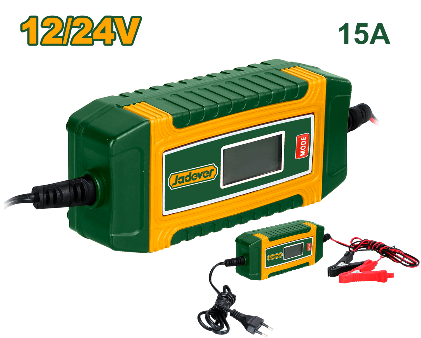 شاحن بطارية 12/24 فولت 15 امبير من جادايفر Jadever