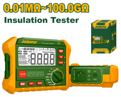 جهاز اختبار RCD/LOOP من جادايفر Jadever