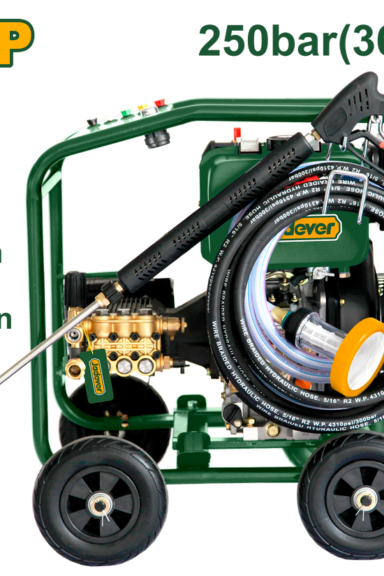 ماكنة غسيل 9 حصان 250 بار ديزل من جادايفر Jadver