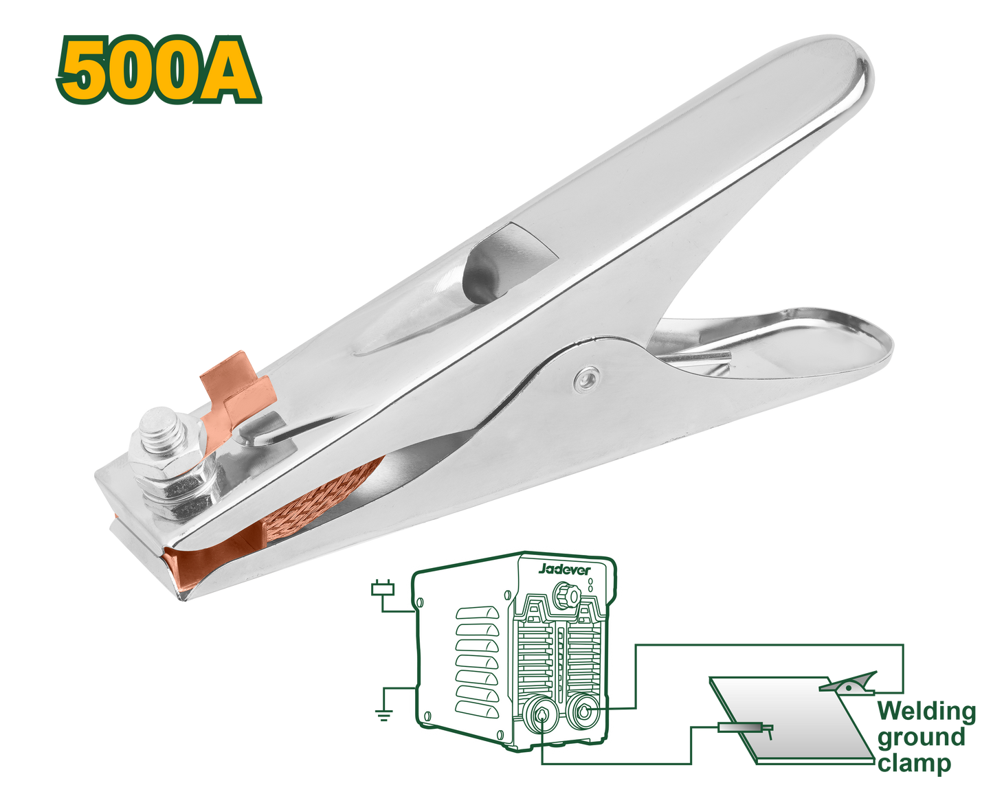 ملقط شصي 1500 أمبير من JADEVER