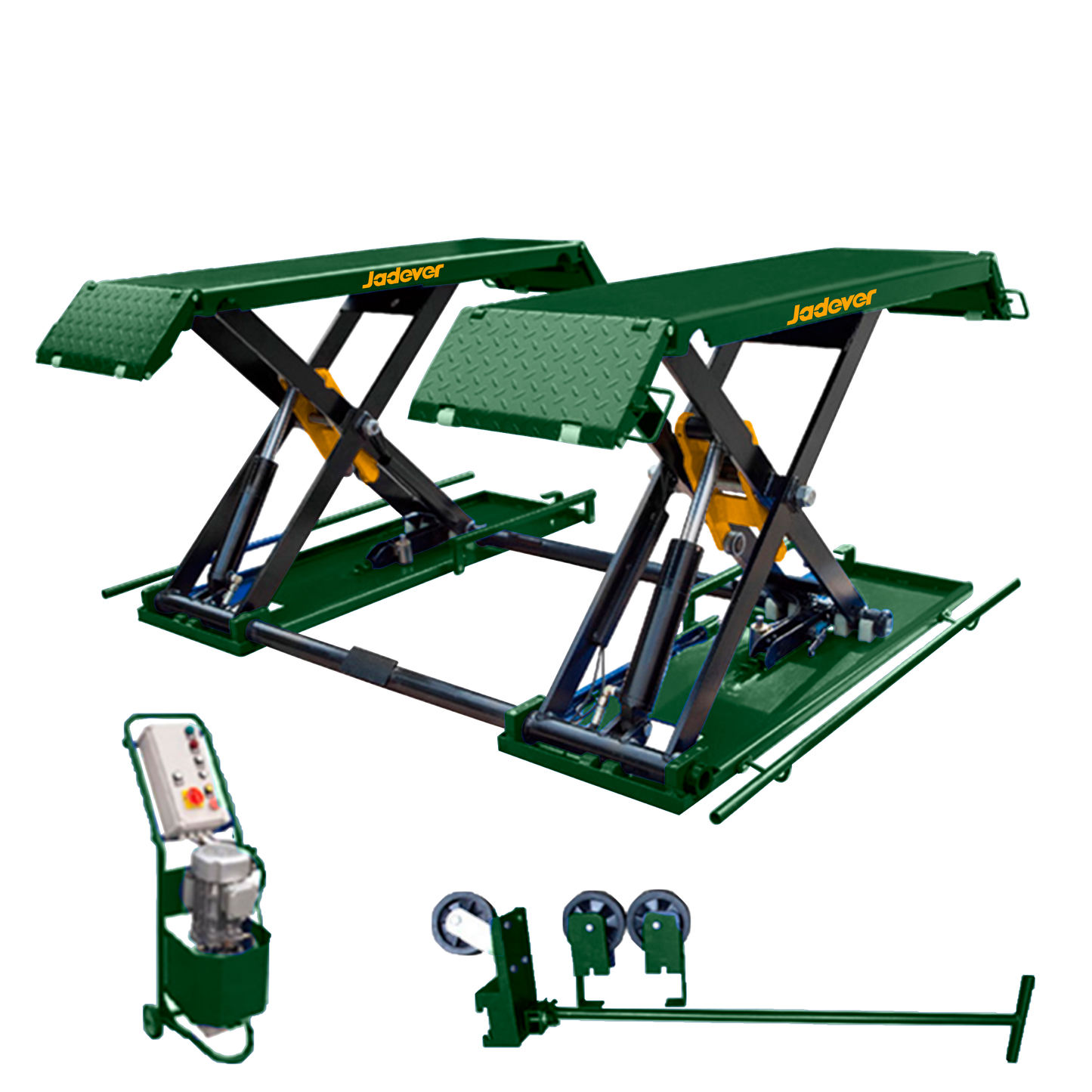 جك رفع متنقل 3 طن، 1 متر من JADEVER