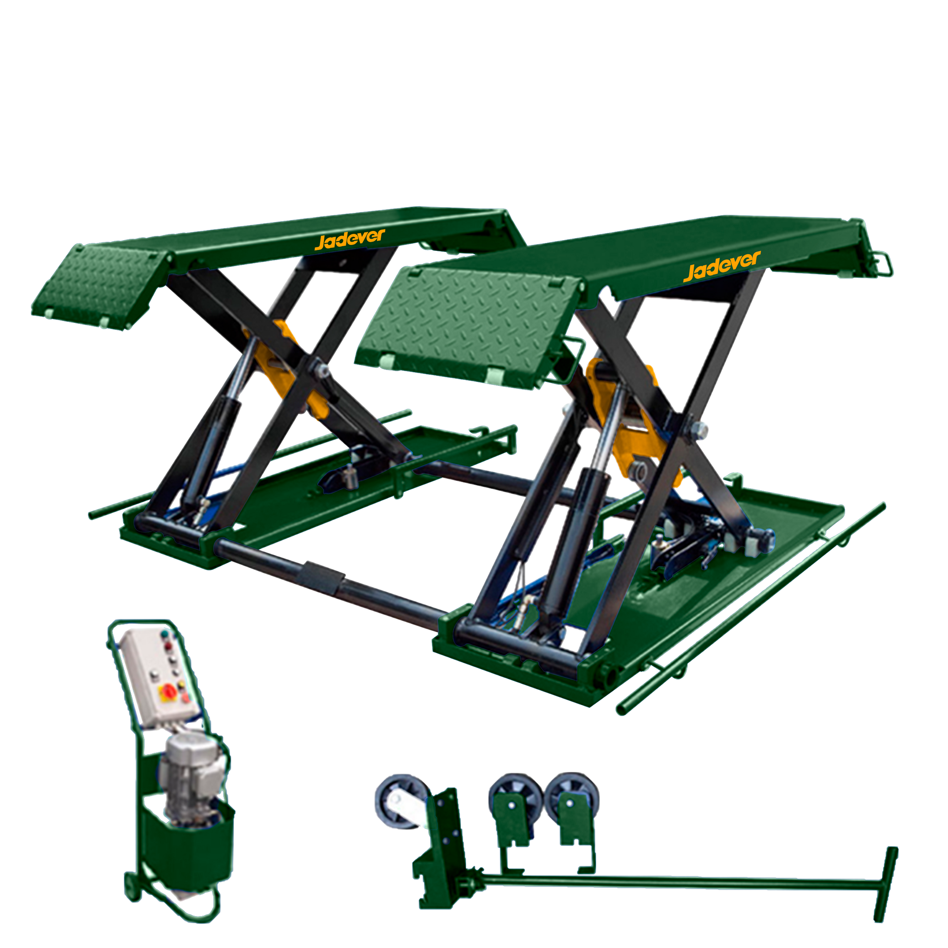 جك رفع متنقل 3 طن، 1 متر من JADEVER