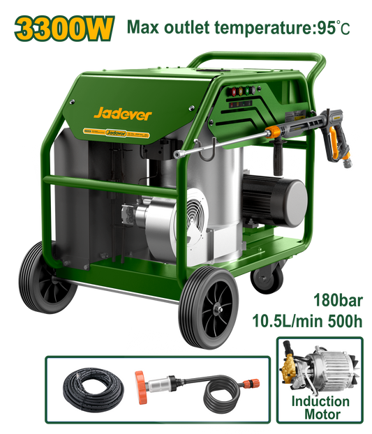 ماكنة غسيل مع بويلر تسخين ماء من جادايفر Jadver