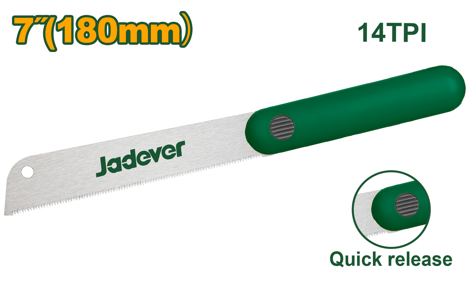 منشار نجارة ناعم طوي 7 انش من جادايفر Jadever