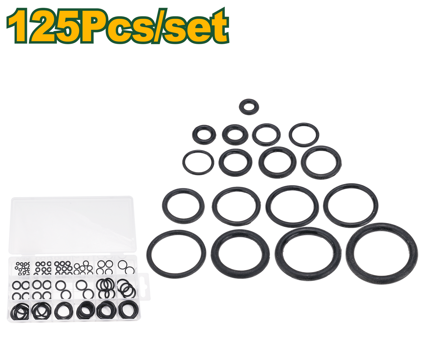 مجموعة حلقات (رنجات مطاط ) 125 قطعة جادايفر - Jadever