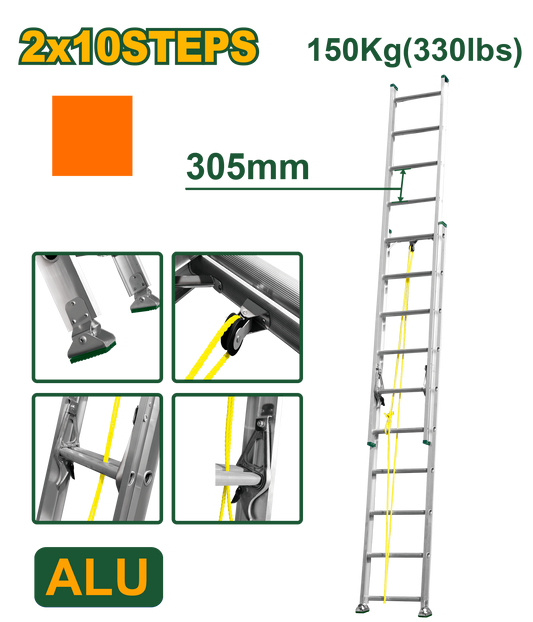 سلم سحاب طبقتين 5 متر من جادايفر Jadver