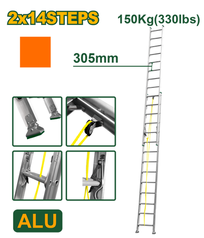 سلم سحاب طبقتين 7.5 متر من جادايفر Jadver