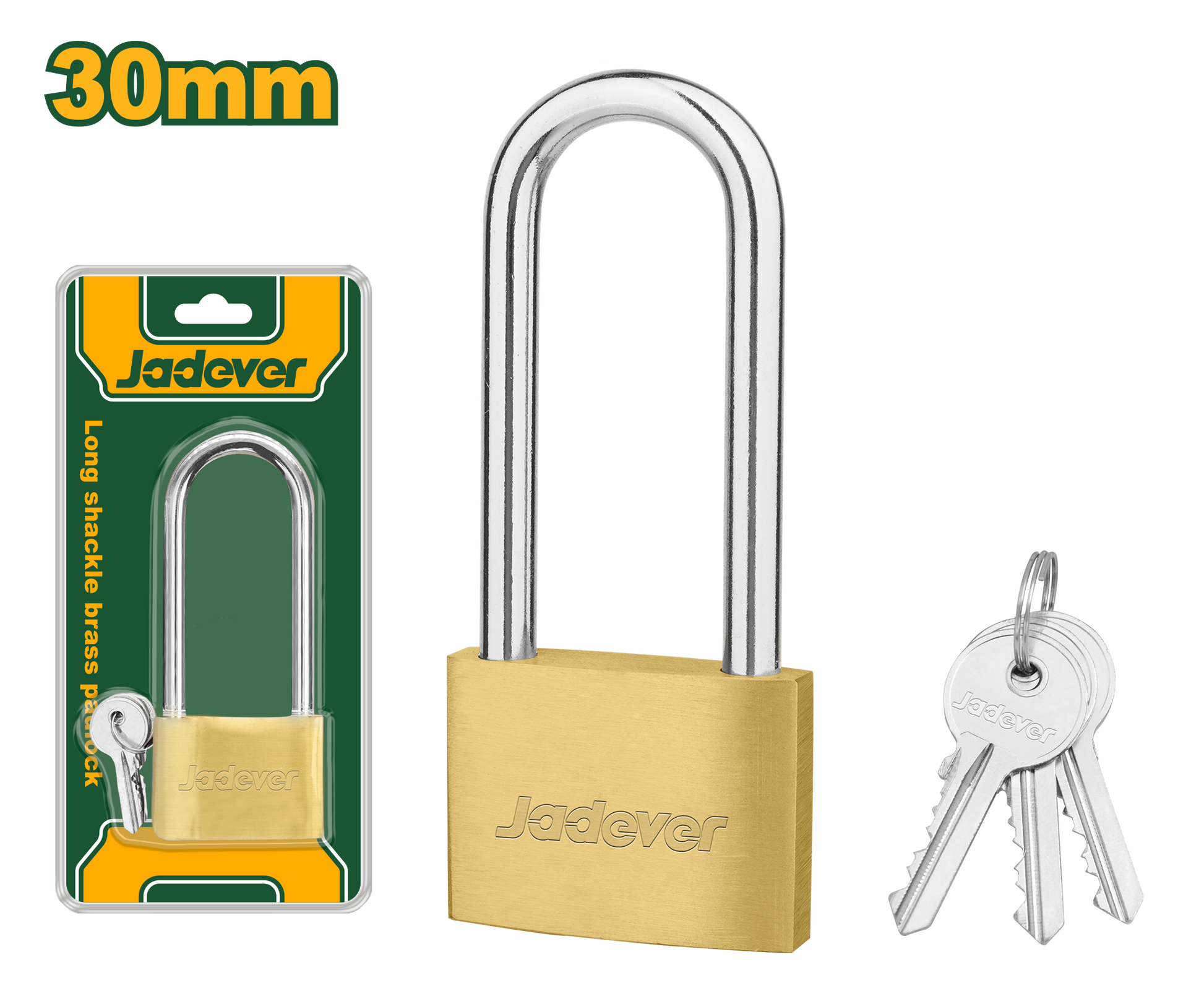 قفل نحاس حلقة طويل من جادايفر Jadever