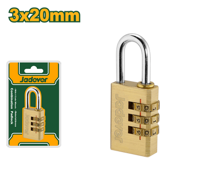 قفل نحاس أرقام عدة احجام من جادايفر Jadever