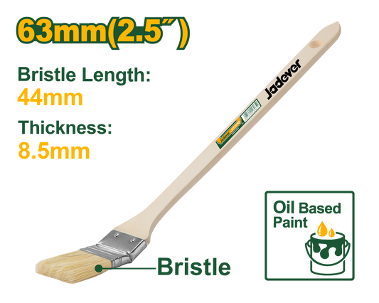 Jadever فرشاة دهان برأس منحني من جاديفير