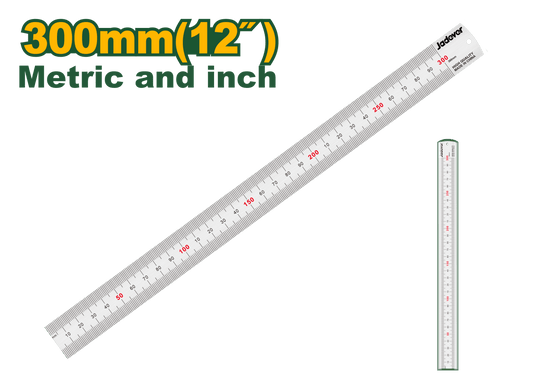 مسطرة فولاذية بطول 300 مم من جادايفر JADEVER