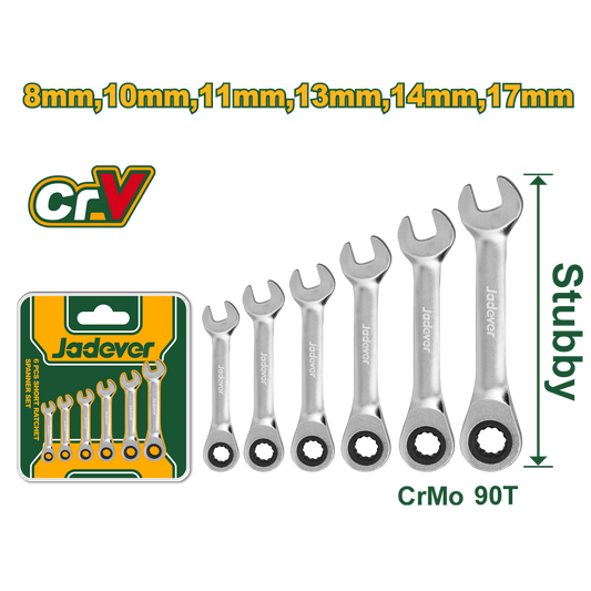 طقم شق رنج طقطيقة قصير 6 قطع من جادايفر Jadever