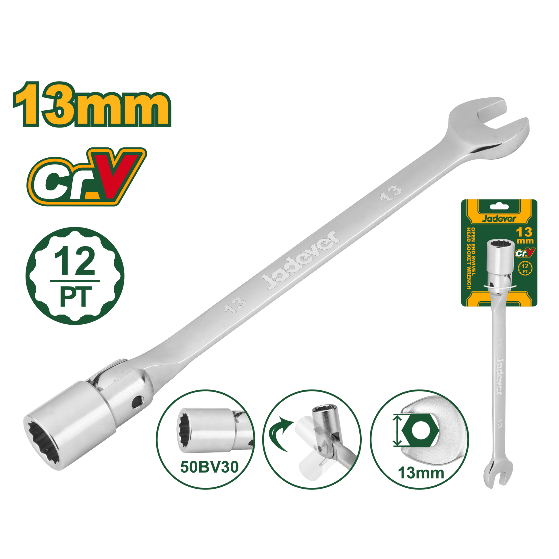 مفتاح شق بوكس عدة قياسات من جادايفر Jadever