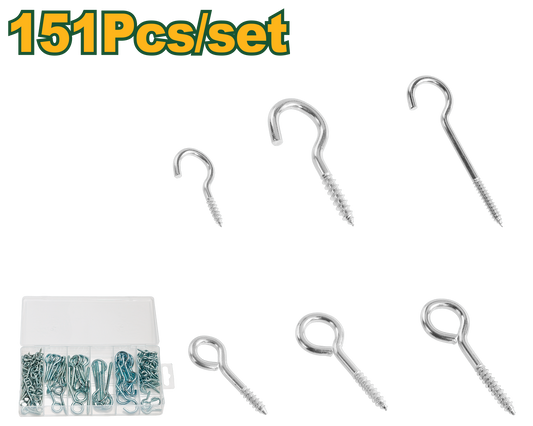 مجموعة علقات برغي متنوعة 151 قطعة من جادايفر Jadever