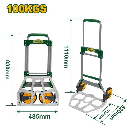 عرباية تحميل قابلة للطي 100كيلو من  JADEVER