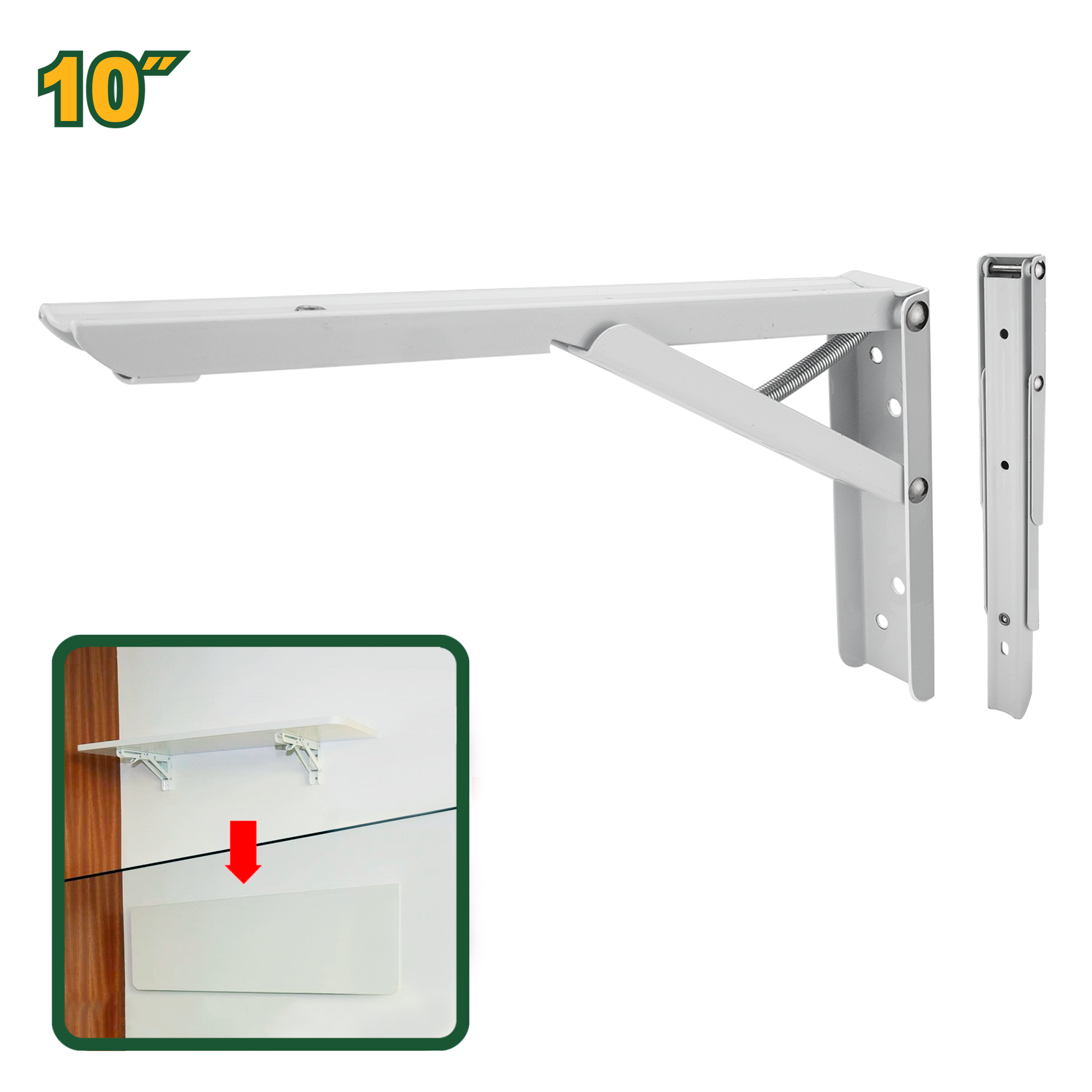 حامل رفوف قابل للطي شديد التحمل JADEVER