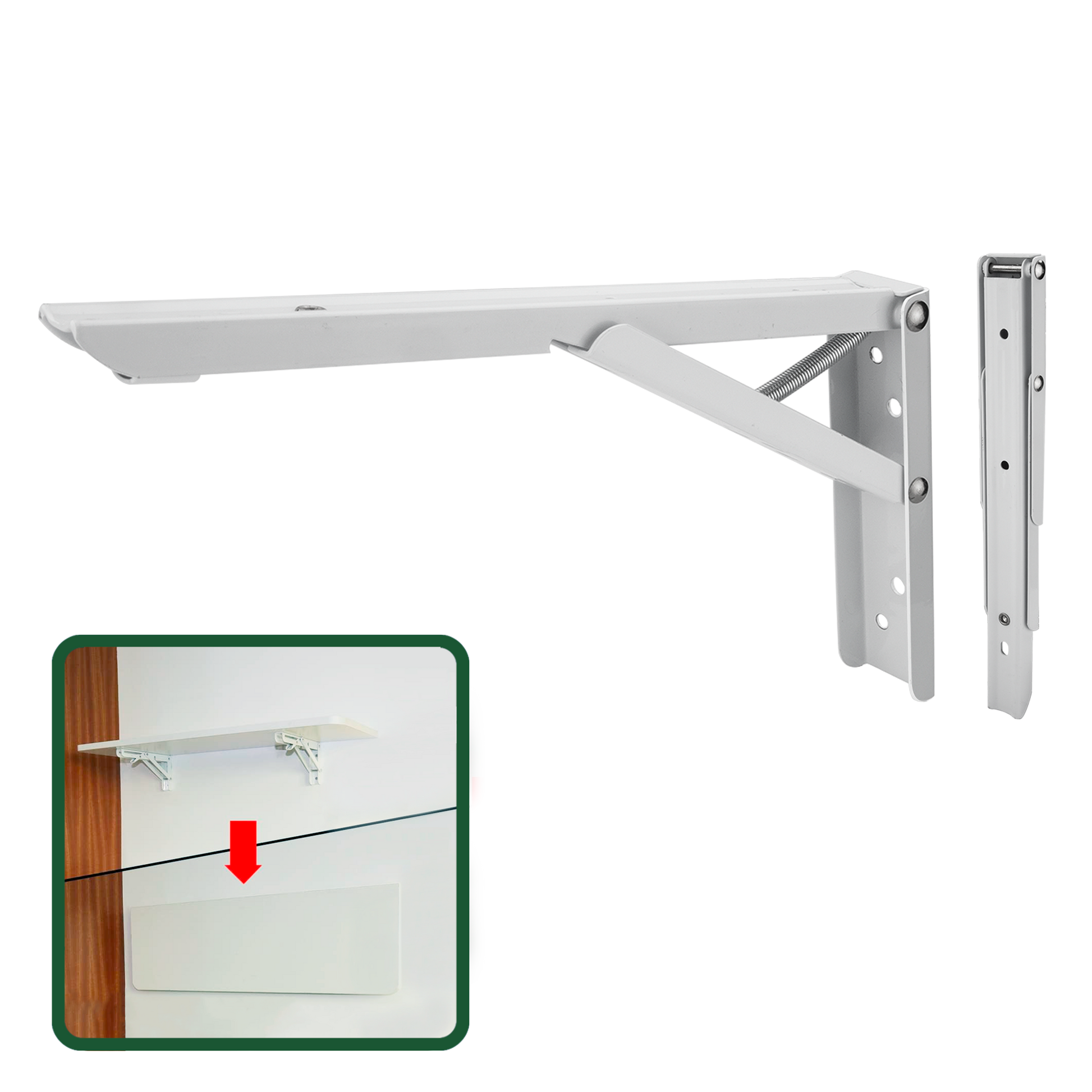 حامل رفوف قابل للطي شديد التحمل JADEVER