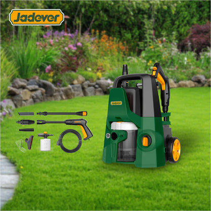 مضخة غسيل ماتور والمكنسة الكهربائية 130 بار 2 في 1 من جادايفر Jadever